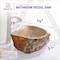Anzzi Daniil Vessel Sink in Dark Honey Onyx LS-AZ8171 - alternate 2